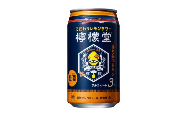 「こだわりレモンサワー 檸檬堂 はちみつレモン」350ml - Image 2