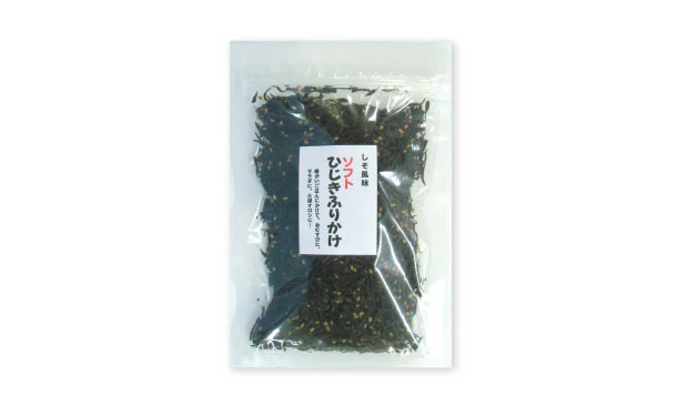 山忠「国産 ひじきふりかけ しそ風味ソフトタイプ お得な大容量」120g×8袋【レターパックプラス便】 - Image 3