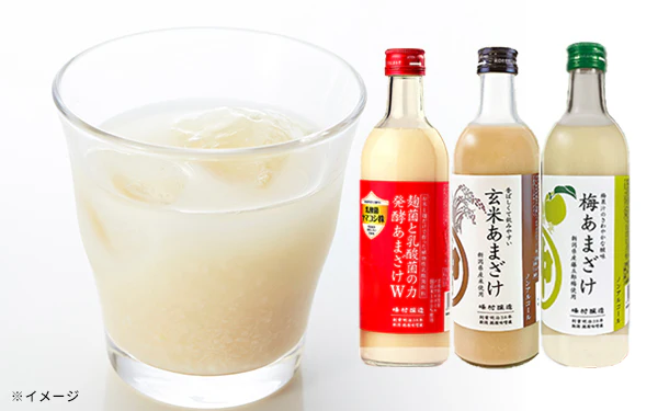「甘酒3種詰め合わせ（玄米・梅・乳酸菌）」500ml×各2本 - Image 2