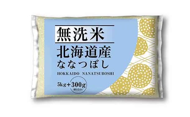 令和5年産「北海道産 ななつぼし 無洗米」5.3kg - Image 2