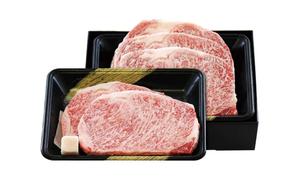 「宮崎牛 5等級ロースステーキ」計900g（SR-440） - Image 2