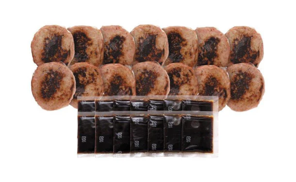神保シェフ監修「焼き目つきハンバーグ」14個（RE-394） - Image 2