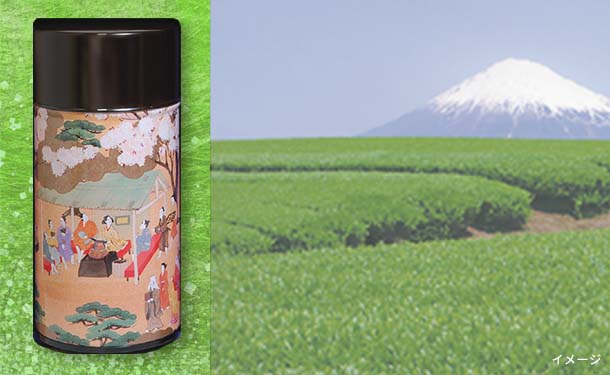 国産「深むし煎茶 安土・桃山化粧缶入り」180g - Image 3