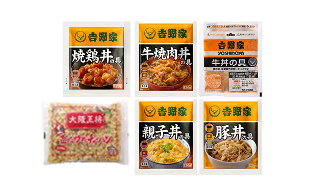 吉野家×大阪王将「丼の具5種&直火チャーハン詰め合わせセット」合計20食 - Image 8