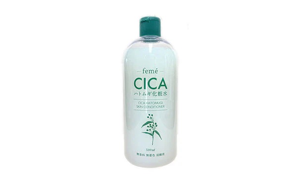 feme「CICA＆ハトムギ化粧水」500ml - Image 3