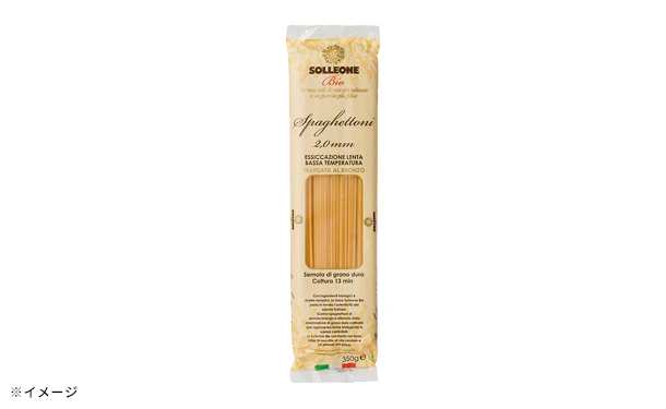 ソル・レオーネビオ「レッドラベル オーガニック・ブロンズダイス・スパゲットーニ」350g - Image 3