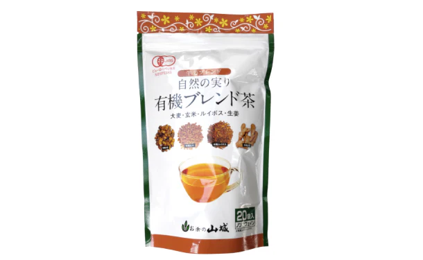 「自然の実り 有機ブレンド茶 ティーバッグ20袋入」 - Image 3