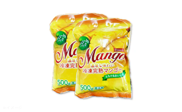 「完熟 冷凍カットマンゴー」 500g - Image 2