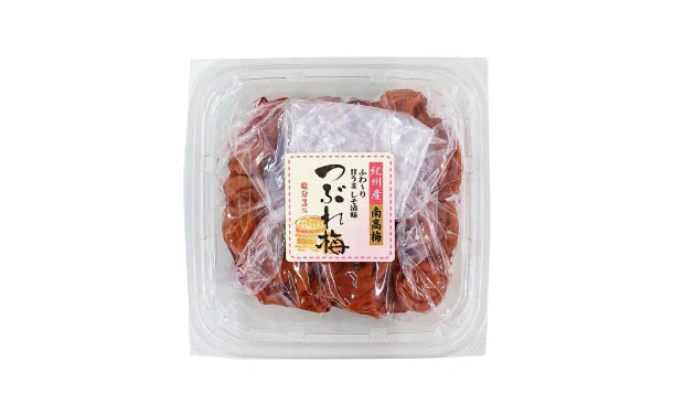 「減塩 紀州産南高梅 つぶれ梅 しそ漬味梅干し 塩分 3%」350g - Image 3