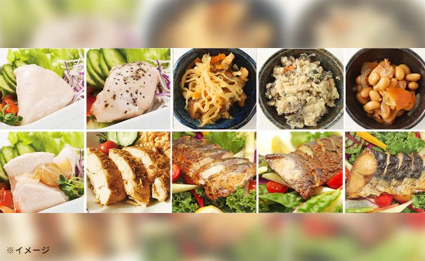 uchipac「レトルトおかず＆サラダチキン＆サラダサバ詰め合わせ」計22パック - Image 2