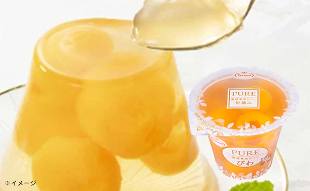 たらみ「PURE びわ」270g - Image 2