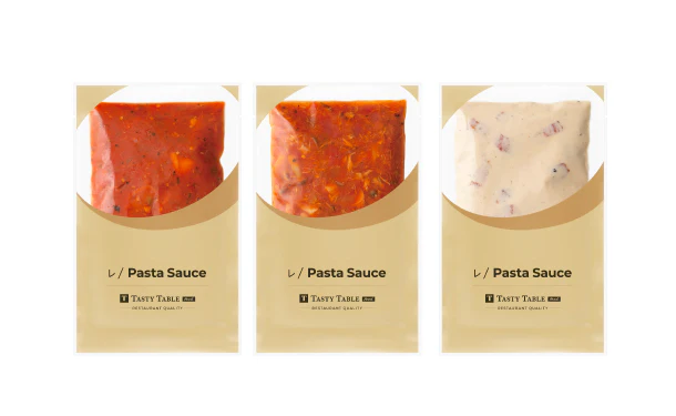 「レストランパスタソース ランダムソース3種セット（パスタ付き）」計6食 - Image 2