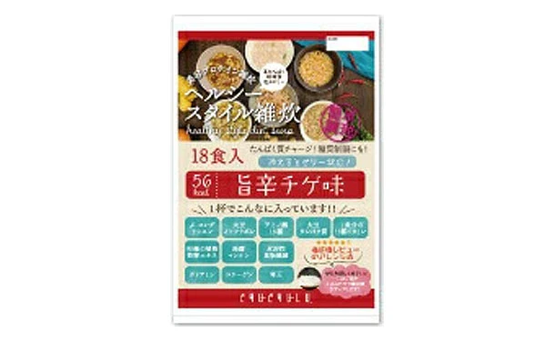 チュチュル「ヘルシースタイル雑炊 旨辛チゲ味」18食 - Image 2