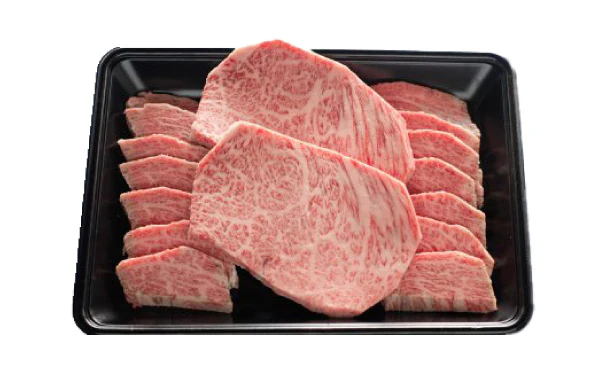 「美保野牛リブロース ステーキ・焼肉セット」450g - Image 2