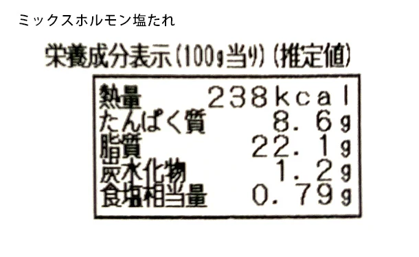 「味付きミックスホルモン 3種食べ比べセット」計900g - Image 4