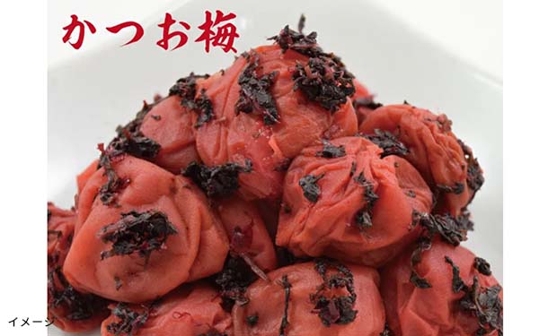 「紀州南高梅 無選別つぶれ梅 かつお梅」400g - Image 3