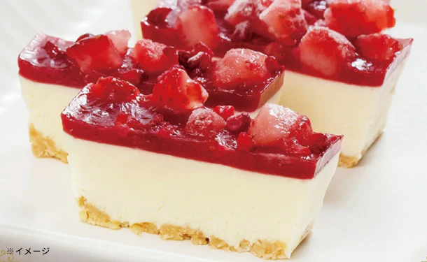 「3種のベリーチーズケーキ」 - Image 2
