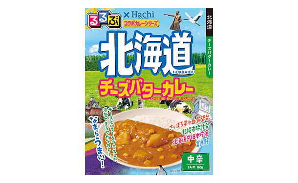 ハチ食品「るるぶ北海道チーズバターカレー」180g - Image 3