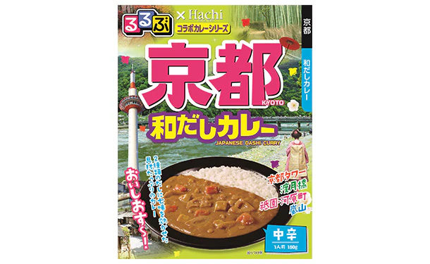 ハチ食品「るるぶ京都和だしカレー」180g - Image 3