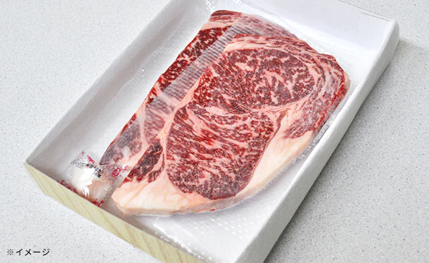 「氷温R熟成肉 国産黒毛和牛ロースステーキ（LH-W-TR02-1）」約150g - Image 3