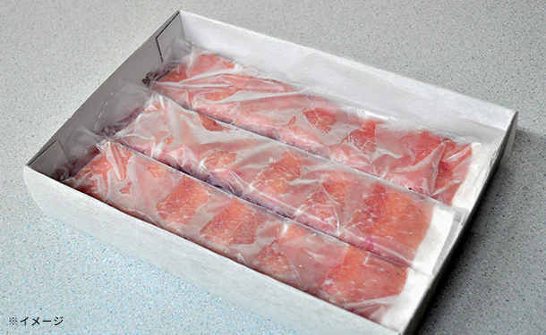 「氷温R熟成肉 群馬県産 榛名ポークしゃぶしゃぶ（LV-G-B030-1）」約300g - Image 5