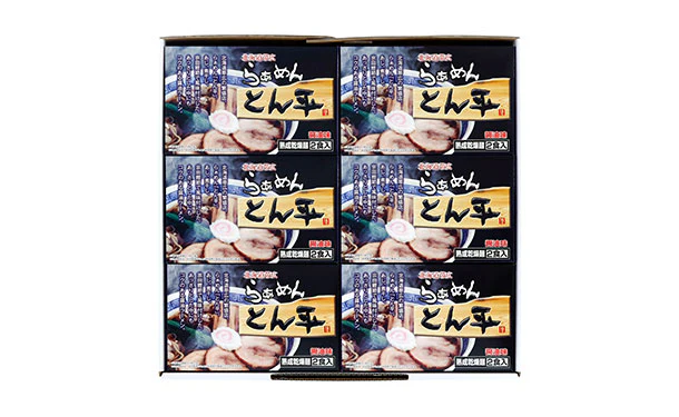 北海道帯広ラーメン「らぁめんとん平（醤油味）」12食 （MR51P1289A） - Image 3