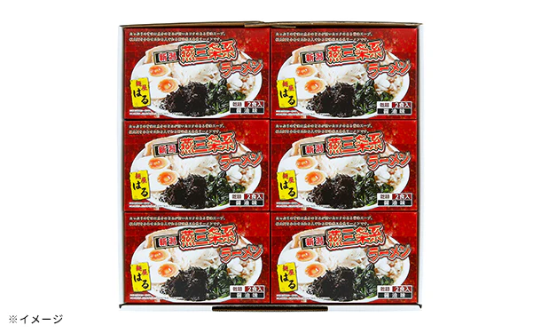 「新潟燕三条系ラーメン「はる（醤油味）」12食（MO01P1289A） - Image 3