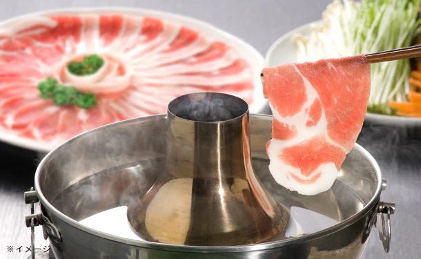 鹿児島産「黒豚しゃぶしゃぶ（肩ロース・豚バラ）＆ポン酢セット」 - Image 3