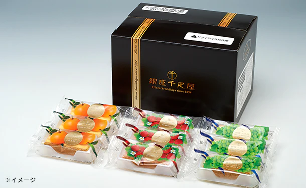 銀座千疋屋「銀座ミルフィーユアイス 3種セット」計9個 - Image 2
