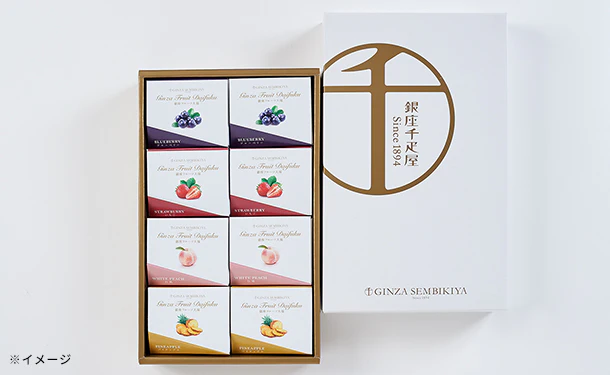 銀座千疋屋「銀座フルーツ大福 4種セット」各2個 - Image 2