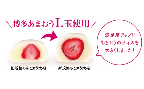 養老軒「博多あまおう ごろっと苺大福」計5個 - Image 3