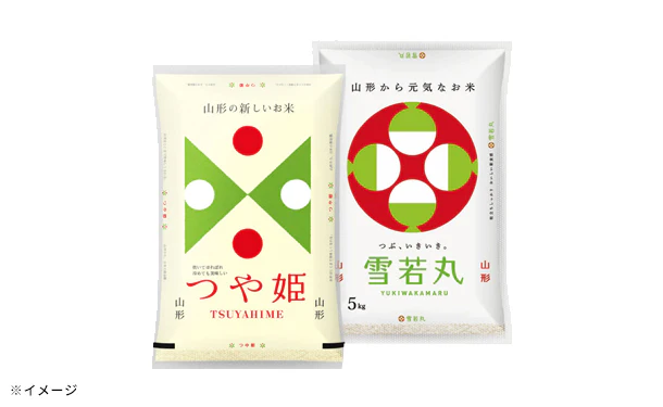 山形県産「つや姫・雪若丸 無洗米」各5kg - Image 3