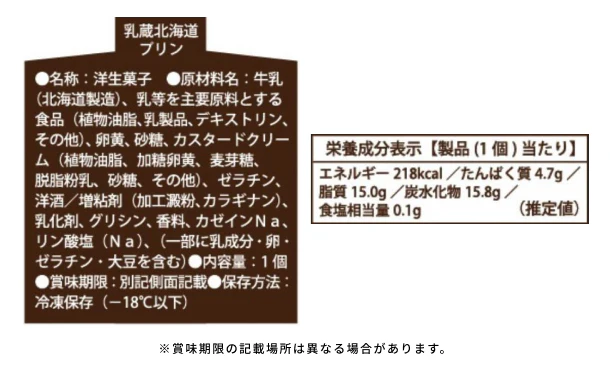 乳蔵「北海道プリン＆十勝生どらのセット」計9個（RC-528） - Image 3