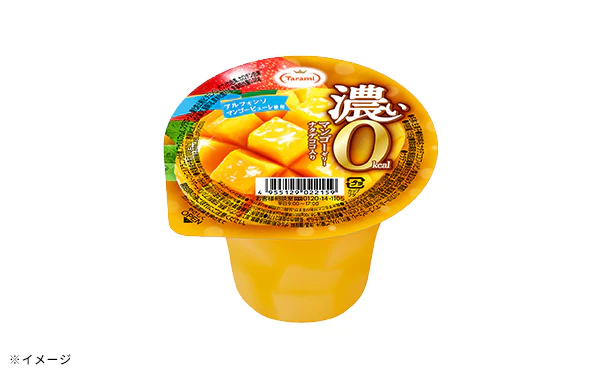 たらみ「濃い0kcal マンゴーゼリー」195g - Image 3