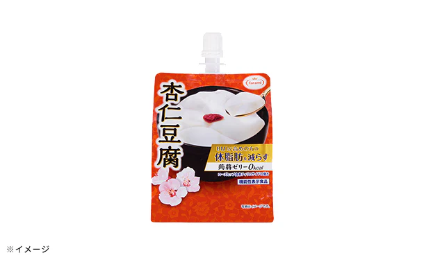 たらみ「体脂肪を減らす蒟蒻ゼリー 0kcal杏仁豆腐」150g - Image 3