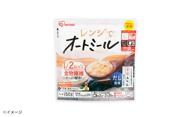 アイリスフーズ「レンジでオートミール だし風味」150g - Image 3