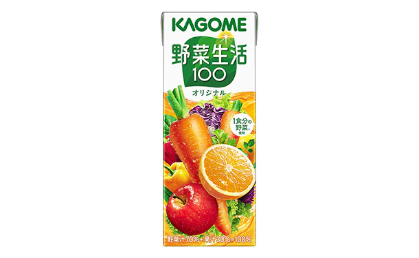 KAGOME「野菜生活100 オリジナル」200ml - Image 2