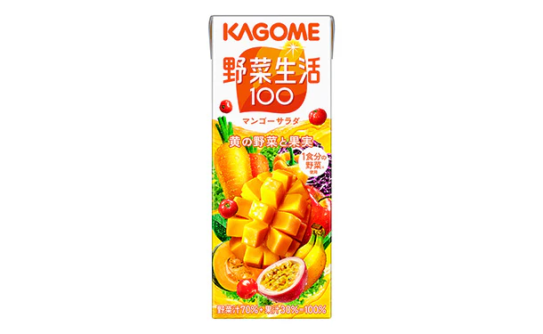 KAGOME「野菜生活100 マンゴーサラダ」200ml - Image 2
