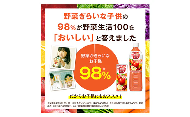 KAGOME「野菜生活100 アップルサラダ」200ml - Image 5