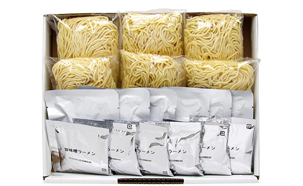 「黒豚角煮味噌ラーメン 生麺」130g×6食（SH-496） - Image 2