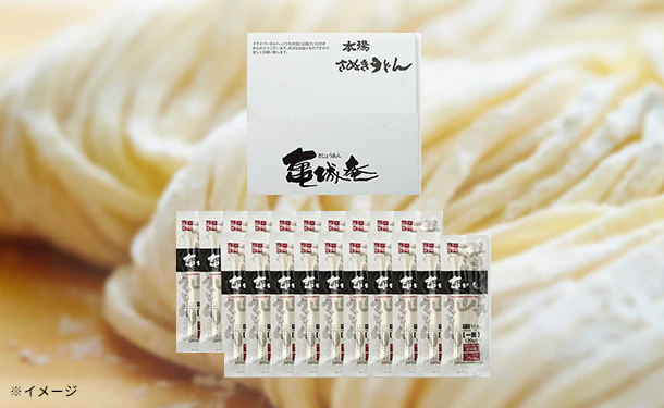 「一膳太切讃岐うどん 太麺（つゆなし）」120g - Image 3