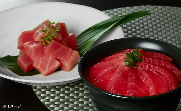 「三崎まぐろ 赤身切落とし」500g