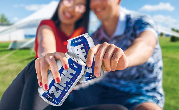 「ZIMA Can」330ml - Image 3