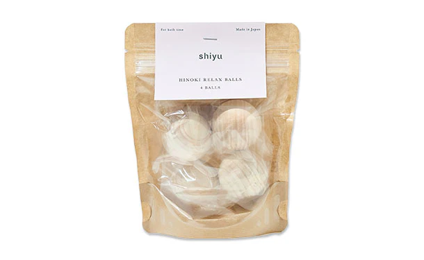 shiyu「ヒノキリラックスボール（4個入）」 - Image 2