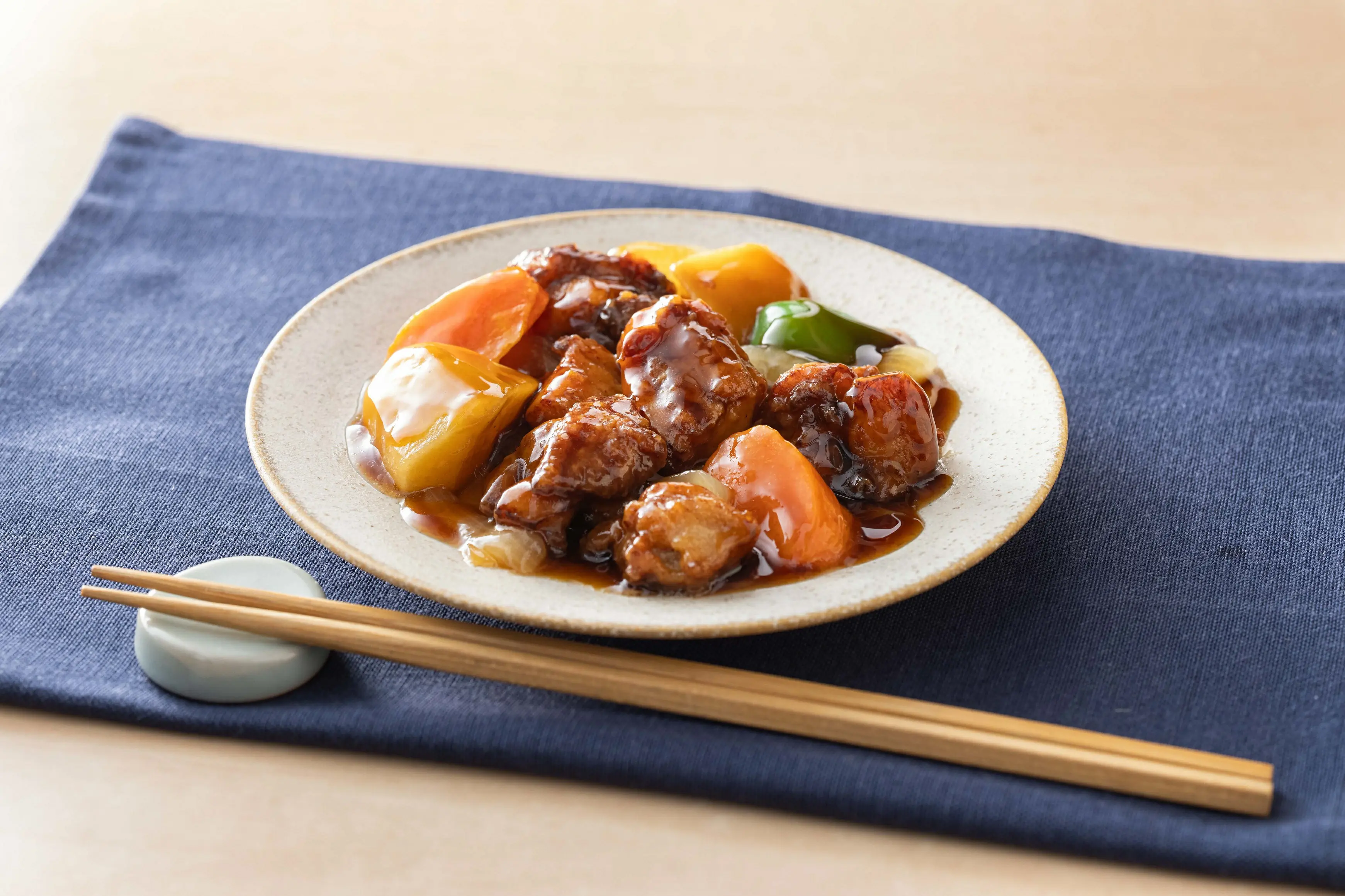 大戸屋「鶏と野菜の黒酢あん」160g - Image 3