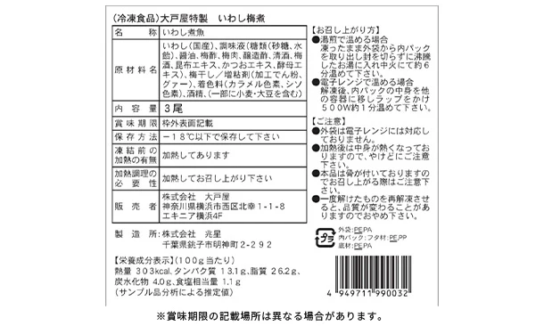 大戸屋「焼魚2種・煮魚3種セット」各2袋（計10袋） - Image 5