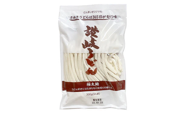 「讃岐生うどん（極太麺）つゆ付き」 - Image 3