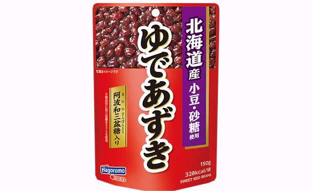 はごろもフーズ「ゆであずき（パウチ）」150g - Image 2