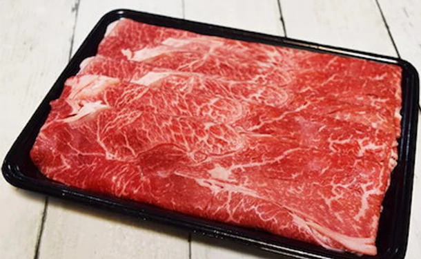 「A4ランク以上 黒毛和牛うで（ミスジ）スライス」500g - Image 3