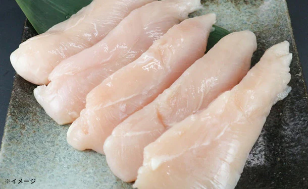 岩手県産「十文字鶏 若鶏ササミ肉」2kg - Image 2